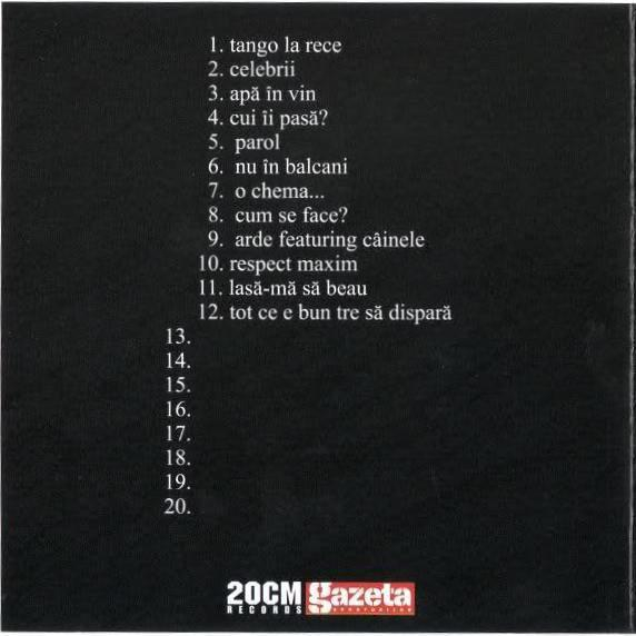 Paraziții - Tot Ce E Bun Tre Să Dispară, (CD) [2]