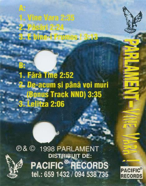 Parlament - Vine Vara ! (Caseta Audio) [2]