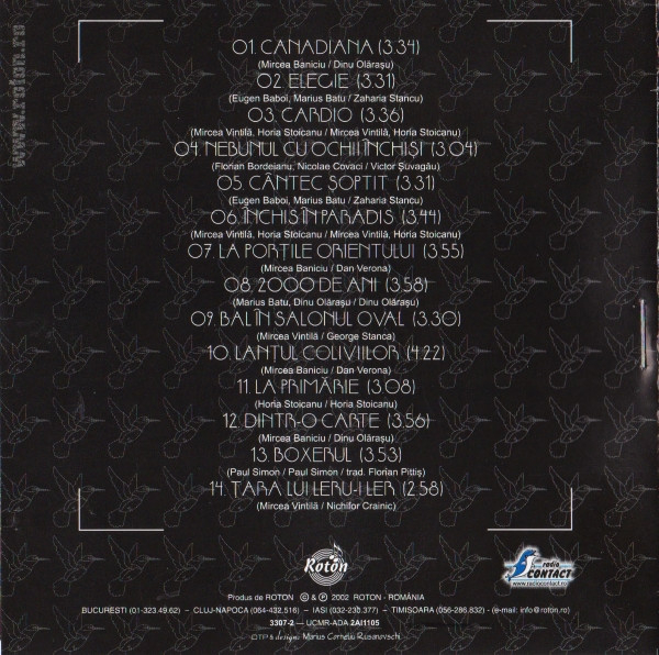 Pasărea Colibri - Încă 2000 De Ani (CD Audio) [2]