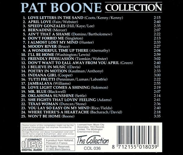 Pat Boone - Collection 25 Songs (CD) [2]