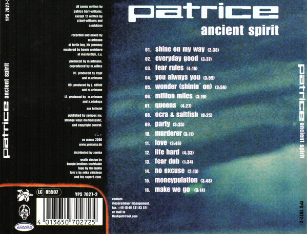 Patrice - Ancient Spirit (CD) [2]