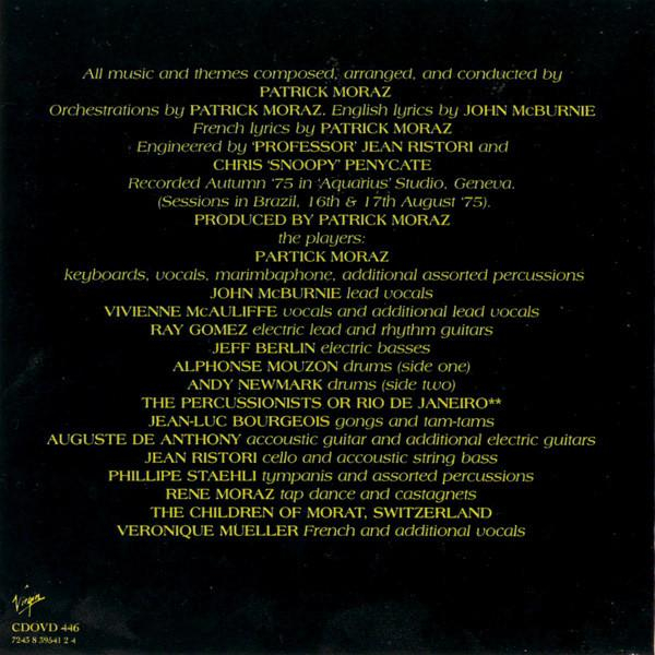 Patrick Moraz - The Story Of i [2]