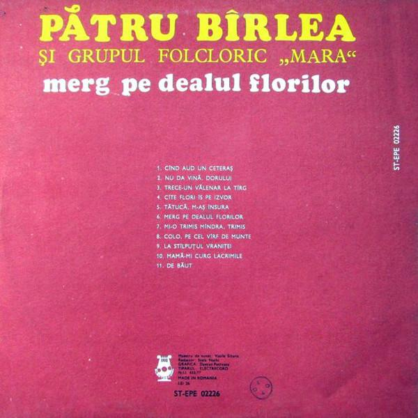 Pătru Bîrlea - Merg Pe Dealul Florilor [2]