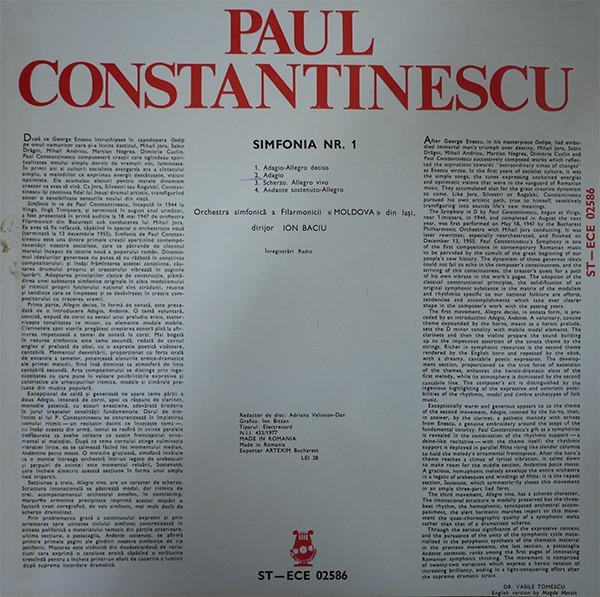 Paul Constantinescu - Symphony N.1 (Simfonia Nr. 1) [2]