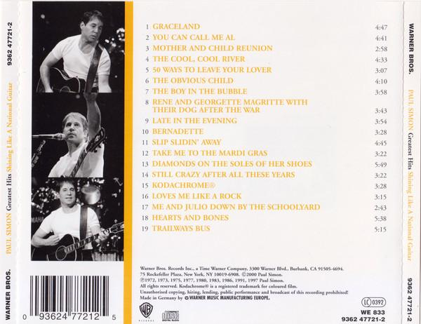 Paul Simon - Greatest Hits - Shining Like A National Guitar [2]