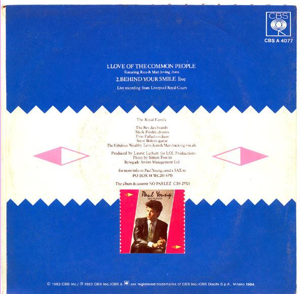 Paul Young - Love Of The Common People (7 Inch) [2]