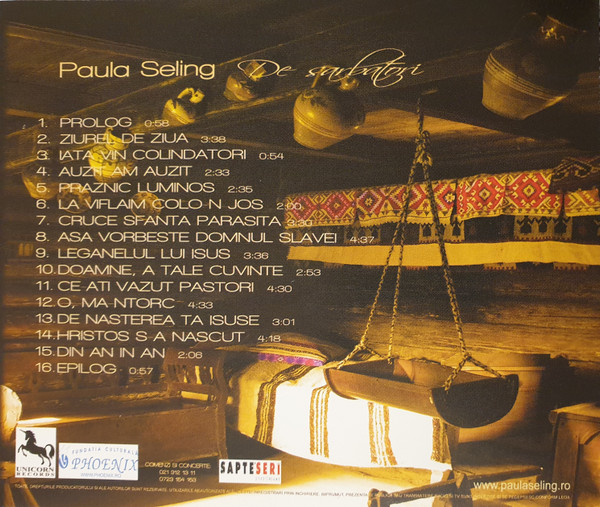 Paula Seling – De Sarbatori (CD) [2]
