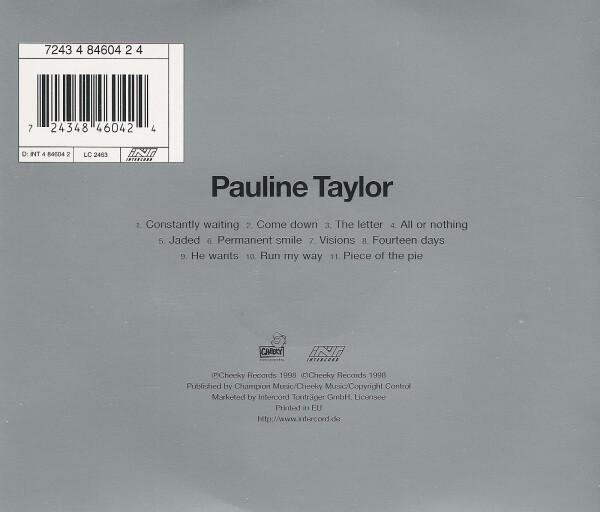 Pauline Taylor - Pauline Taylor (CD Audio) [2]