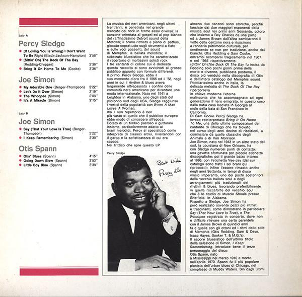 Percy Sledge / Joe Simon / Otis Spann [2]