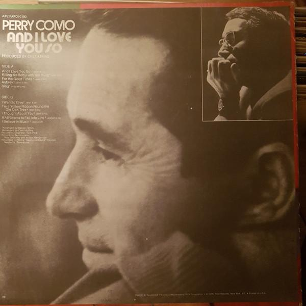 Perry Como - And I Love You So [2]