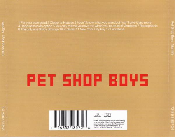 Pet Shop Boys - Nightlife, (CD) [2]