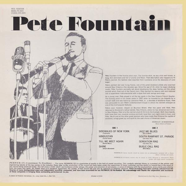Pete Fountain - Pete Fountain (Disc Vinil) [2]