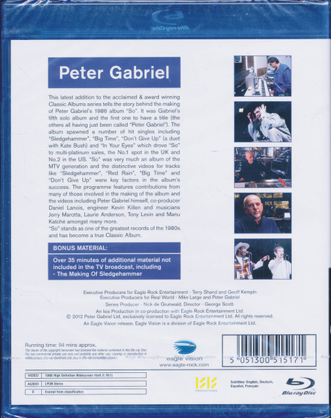Peter Gabriel – So (The Definitive Authorised Story Of The Album) [2]