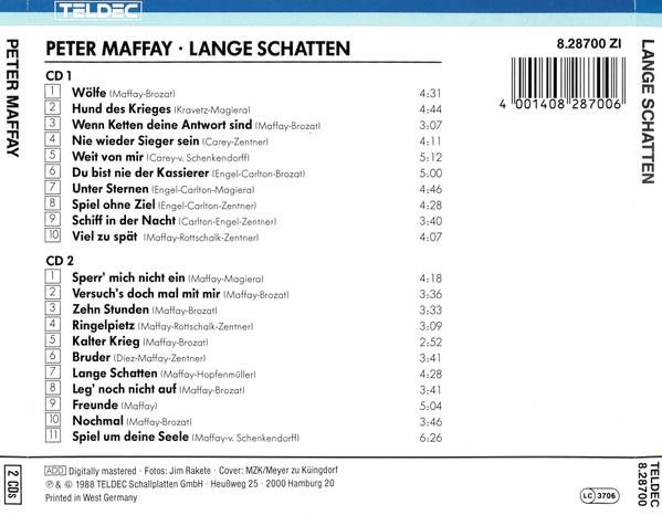 Peter Maffay - Lange Schatten [2]