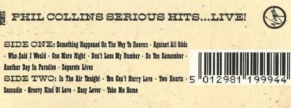 Phil Collins - Serious Hits...Live! (Caseta Audio) [2]