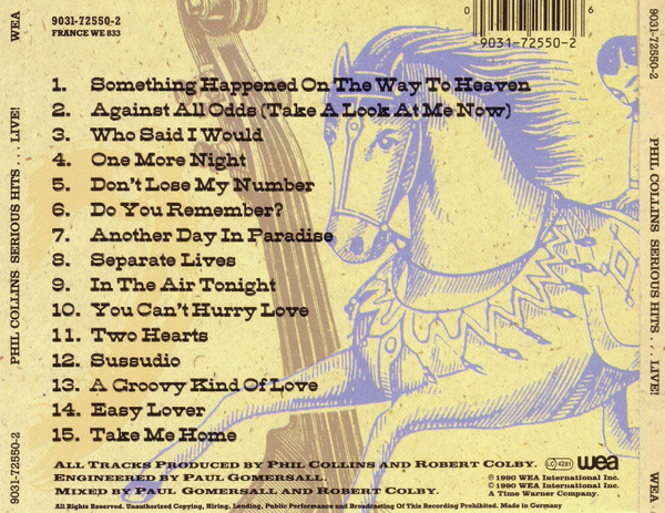 Phil Collins - Serious Hits...Live! (CD) [2]