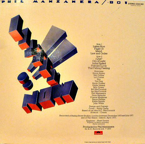 Phil Manzanera - Listen Now [2]