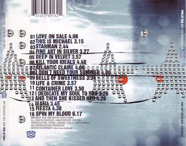 Phillip Boa & The Voodooclub - Fine Art On Silver - Singles Collection (CD Audio) [2]