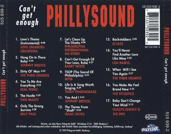 Phillysound - Can't Get Enough (CD Audio) [2]