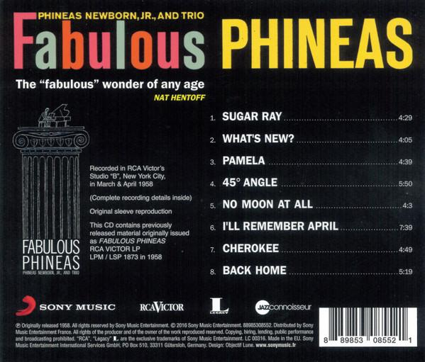 Phineas Newborn Trio - Fabulous Phineas  [2]