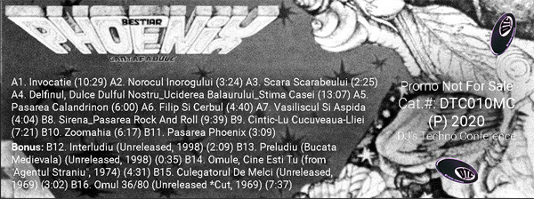 Phoenix - Bestiar Cantafabule , (Casetă Audio) [2]