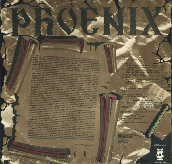 Phoenix (23) – Cei Ce Ne-au Dat Nume (DISC VINIL) [2]
