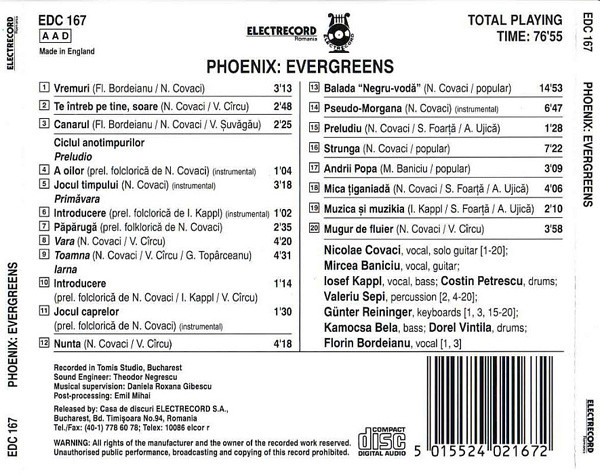 Phoenix - Evergreens , (CD) [2]