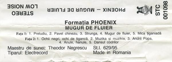 Phoenix - Mugur De Fluier, (Casetă Audio) [2]