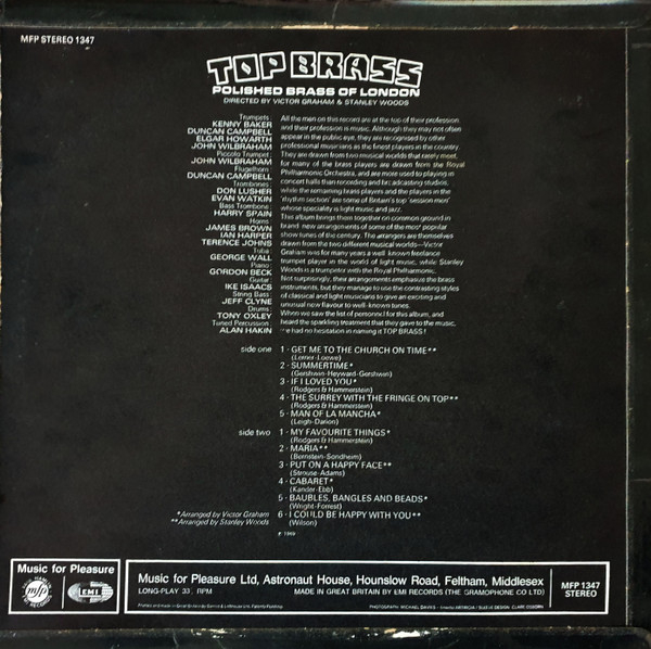 Polished Brass Of London - Top Brass, (Disc Vinil) [2]