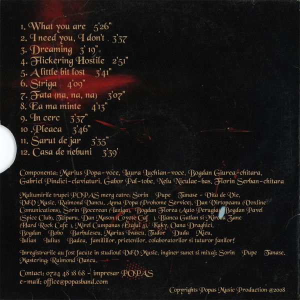 Popas - Flickering Hostile (CDr Audio) [2]