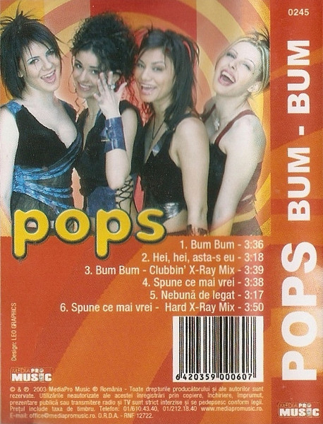 Pops - Bum - Bum , (Casetă Audio) [2]