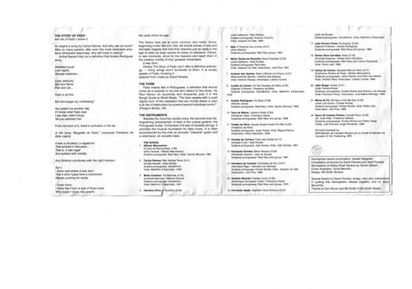 Portugal - The Story Of Fado (CD) [2]