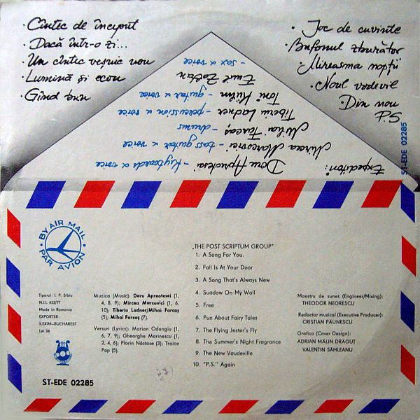 Post Scriptum - Post Scriptum [2]