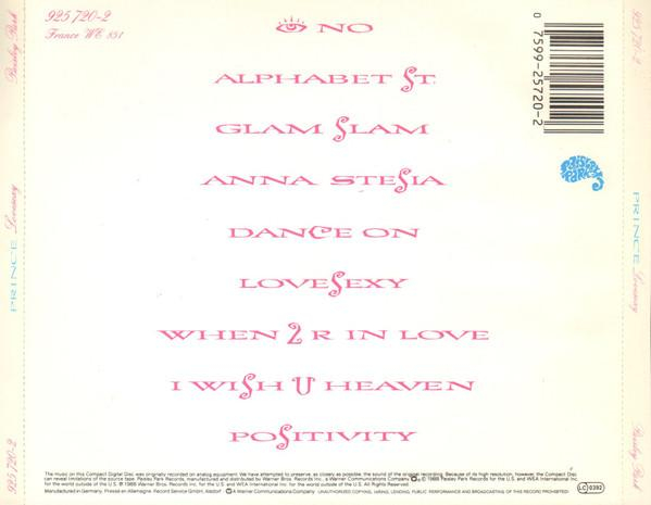 Prince - Lovesexy (CD) [2]