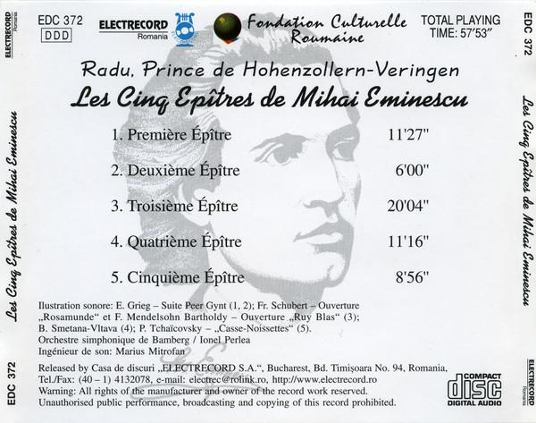 Principele Radu al României - Les Cinq Epîtres De Mihai Eminescu [2]