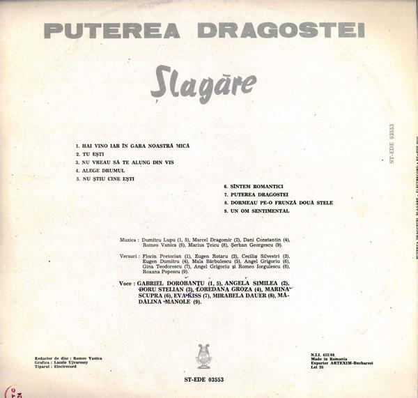Puterea Dragostei (Șlagăre) [2]