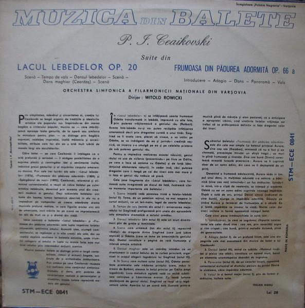 Pyotr Ilyich Tchaikovsky - Muzica Din Balete, (Disc Vinil) [2]
