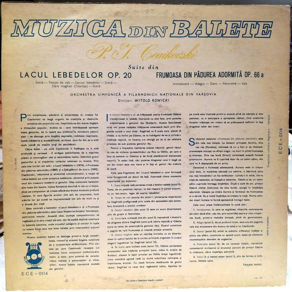 Pyotr Ilyich Tchaikovsky - Muzica Din Balete: Lacul Lebedelor / Frumoasa Din Pădurea Adormită, (Disc Vinil) [2]