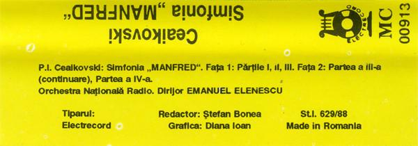 Pyotr Ilyich Tchaikovsky - Simfonia „Manfred” (Caseta Audio) [2]