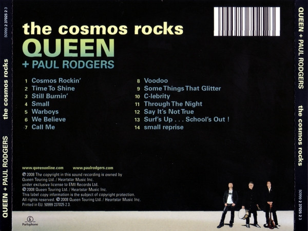 Queen + Paul Rodgers – The Cosmos Rocks (CD) [2]
