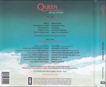 Queen – The Miracle (CD) [2]