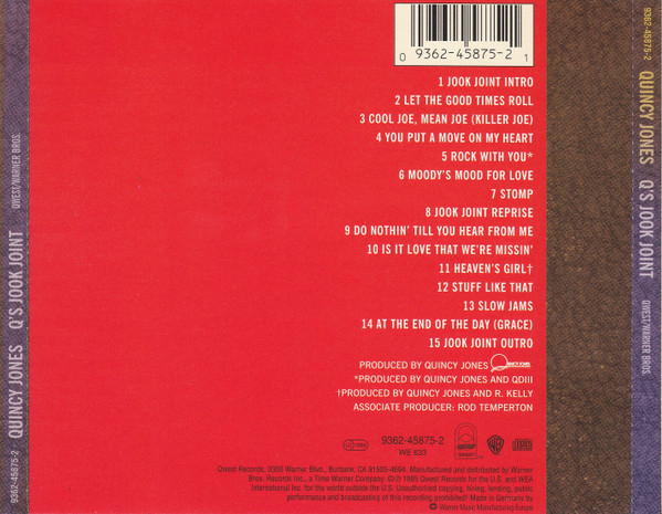 Quincy Jones - Q's Jook Joint (CD) [2]
