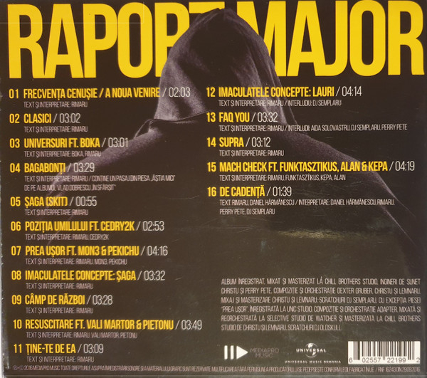 R.A.C.L.A. – Raport Major (CD) [2]