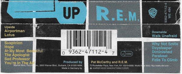 R.E.M. – Up (CASETA) [2]