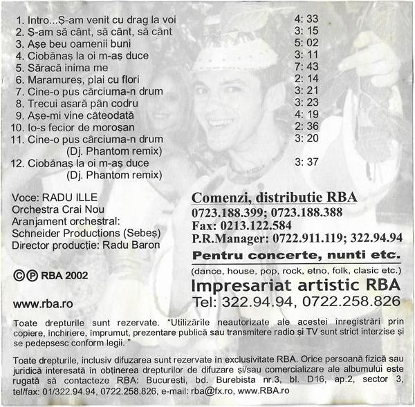 Radu Ille - Ș-am Să Cânt, Să Cânt, Să Cânt (CD) [2]