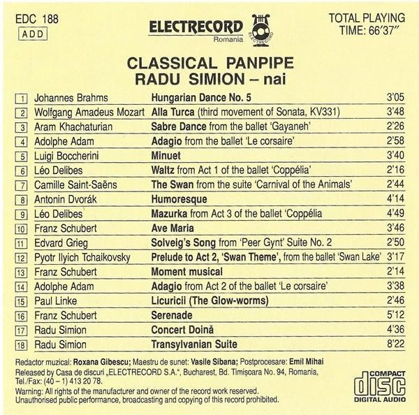 Radu Simion - Classical Panpipe [2]