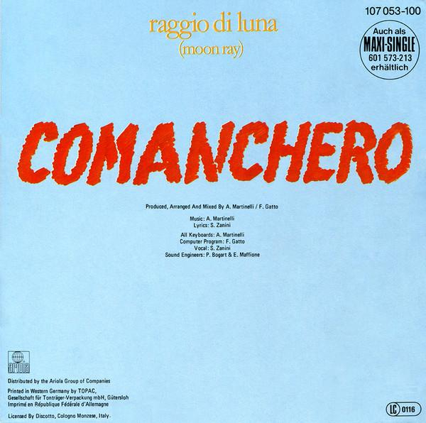 Raggio Di Luna - Comanchero (7 Inch) [2]