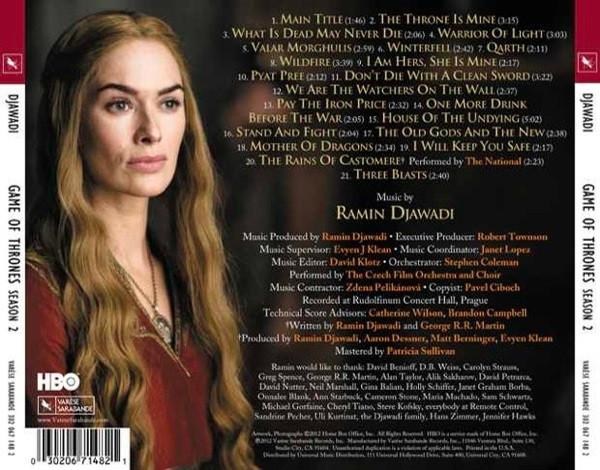 Ramin Djawadi - Game Of Thrones Season 2 (Music From The HBO Series) [2]