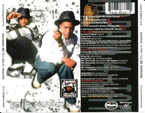 Rappin' 4-Tay - I'll Be Around (CD) [2]