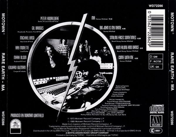 Rare Earth - Ma (CD) [2]